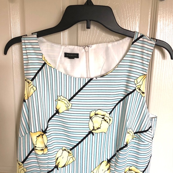 Talbots fit and flare style dress size 10 - Picture 5 of 9